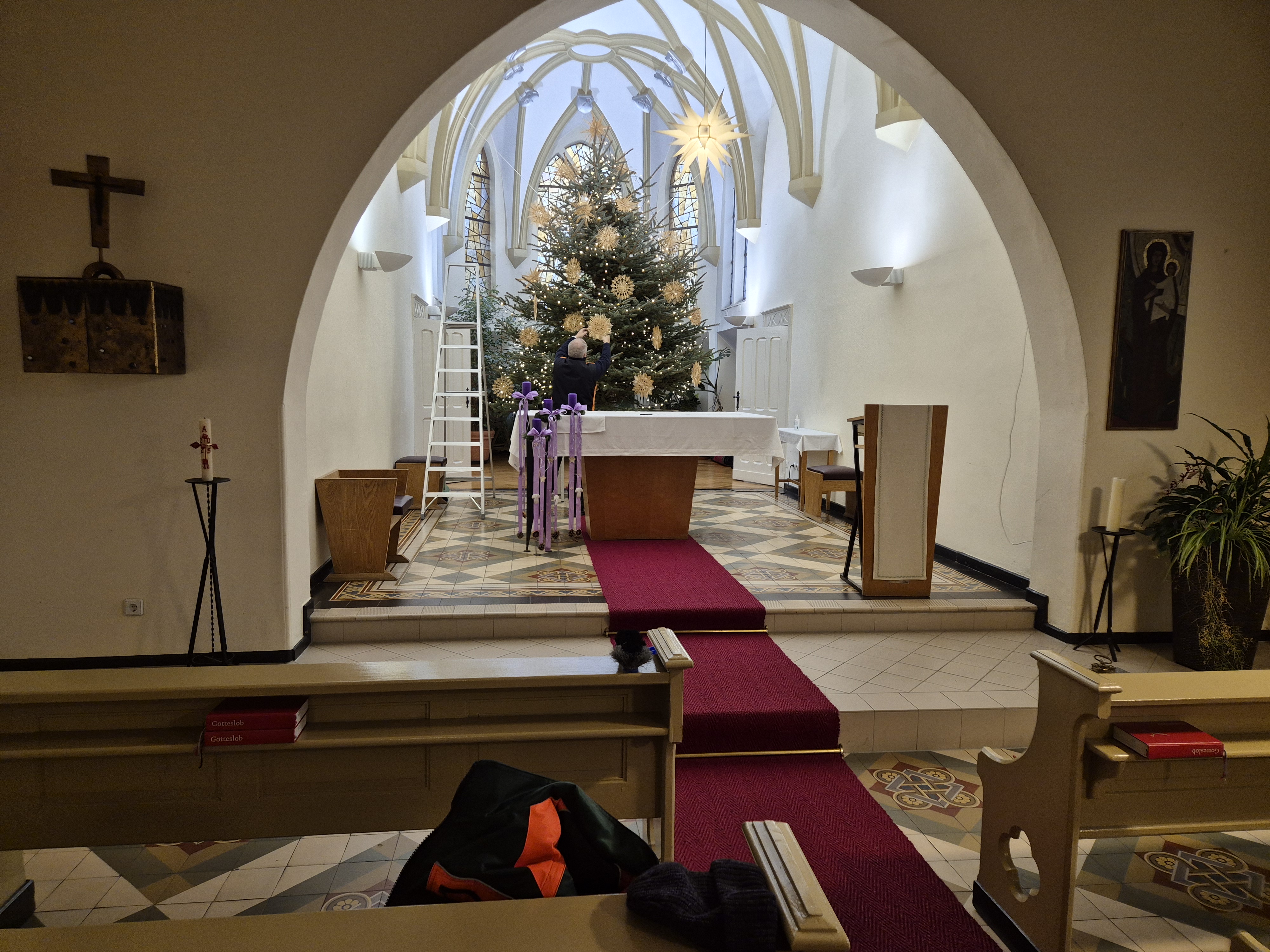 Weihnachtsvorbereitungen