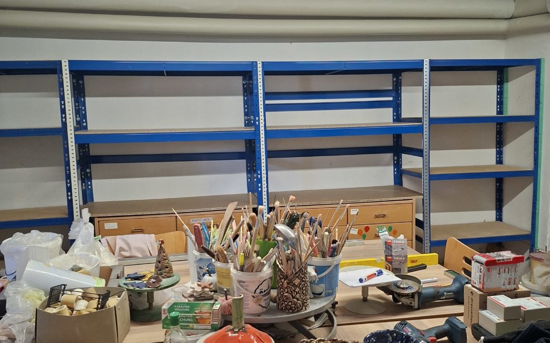 Neugestaltung Keramikkeller